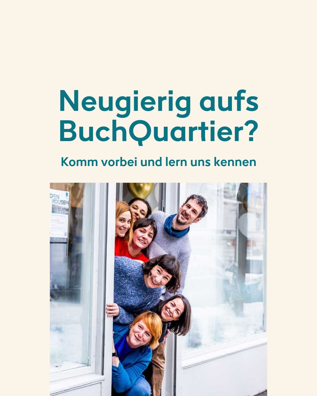 Kennenlerntag im BuchQuartier