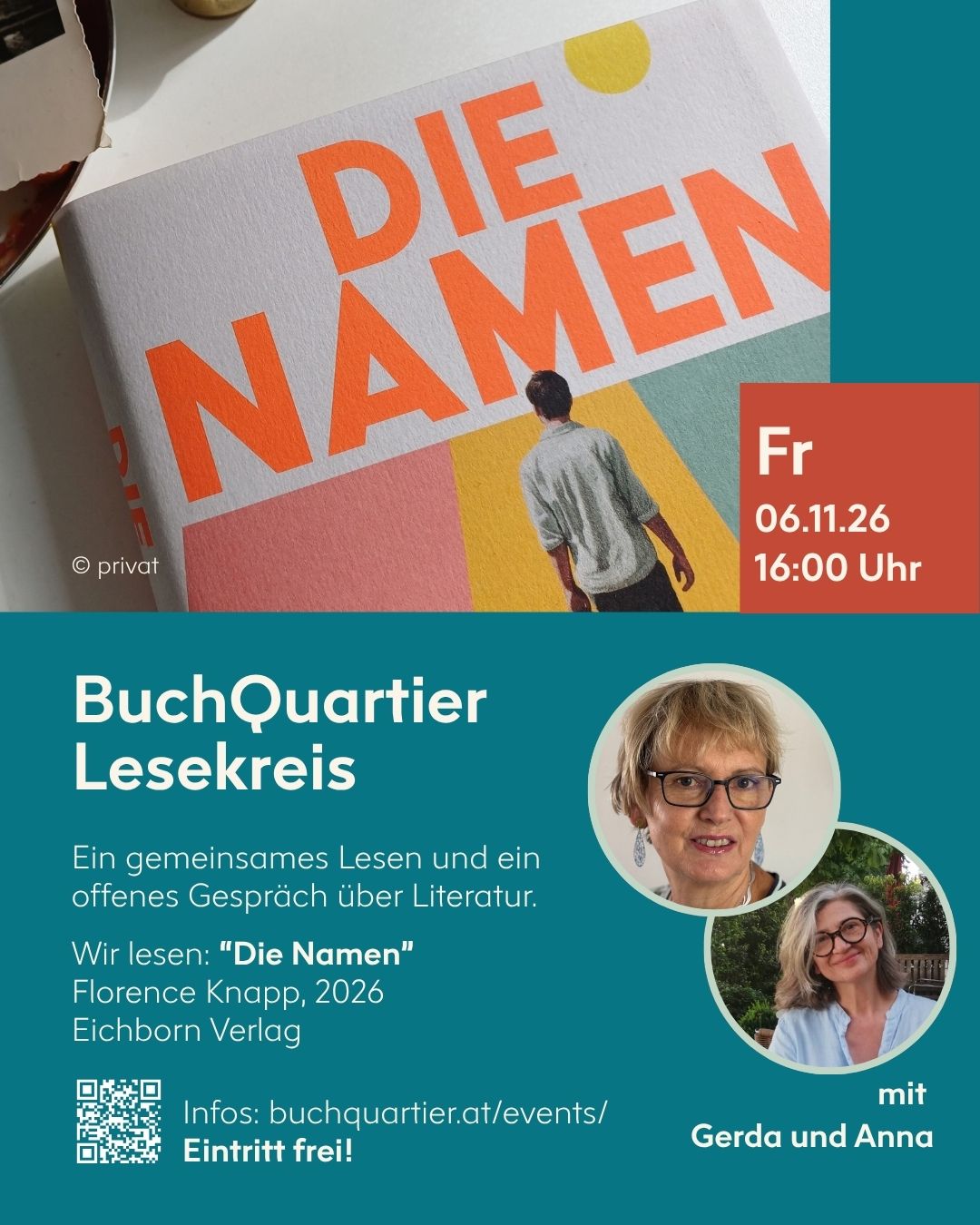 BuchQuartier Lesekreis