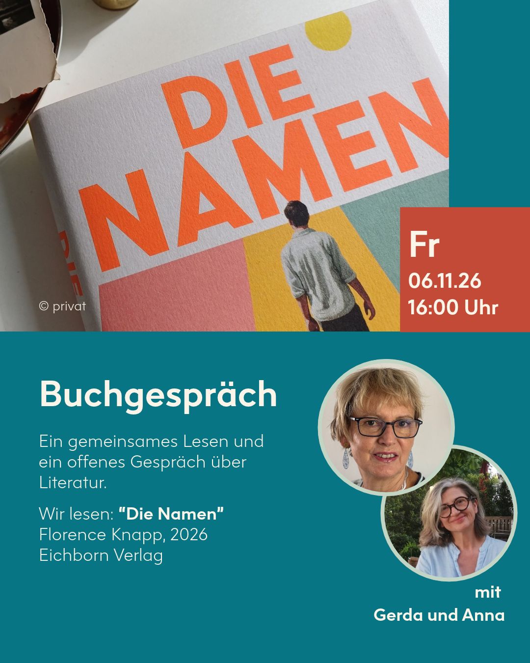 BuchQuartier Lesekreis